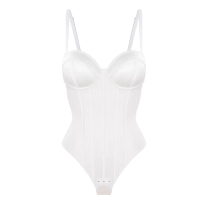 Cupped Thong Bodysuit Shapewear