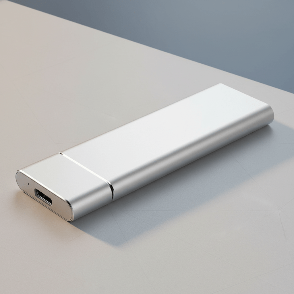 Compact Portable USB External Hard Drive Backup Disk