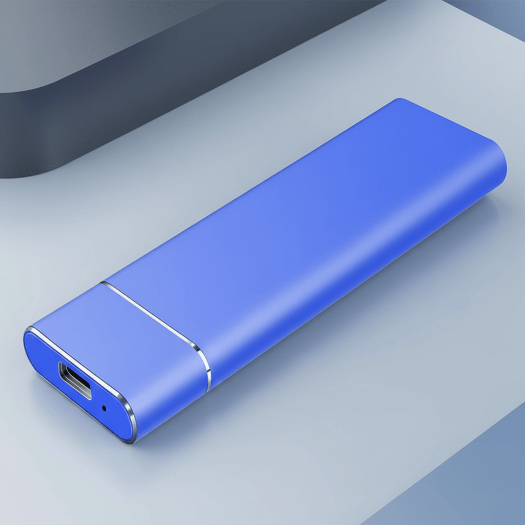 Compact Portable USB External Hard Drive Backup Disk