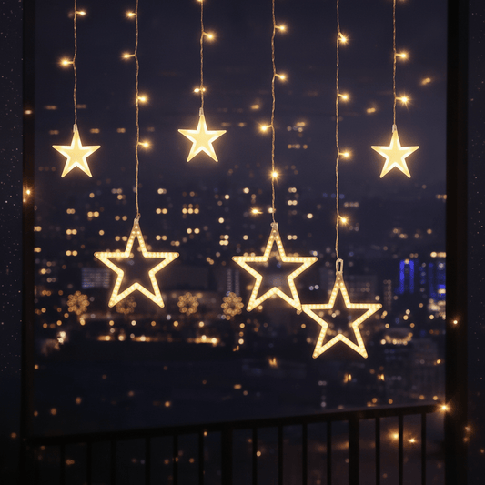 LED Fairy String Lights with Timer Warm White Decoration - SweetyGem