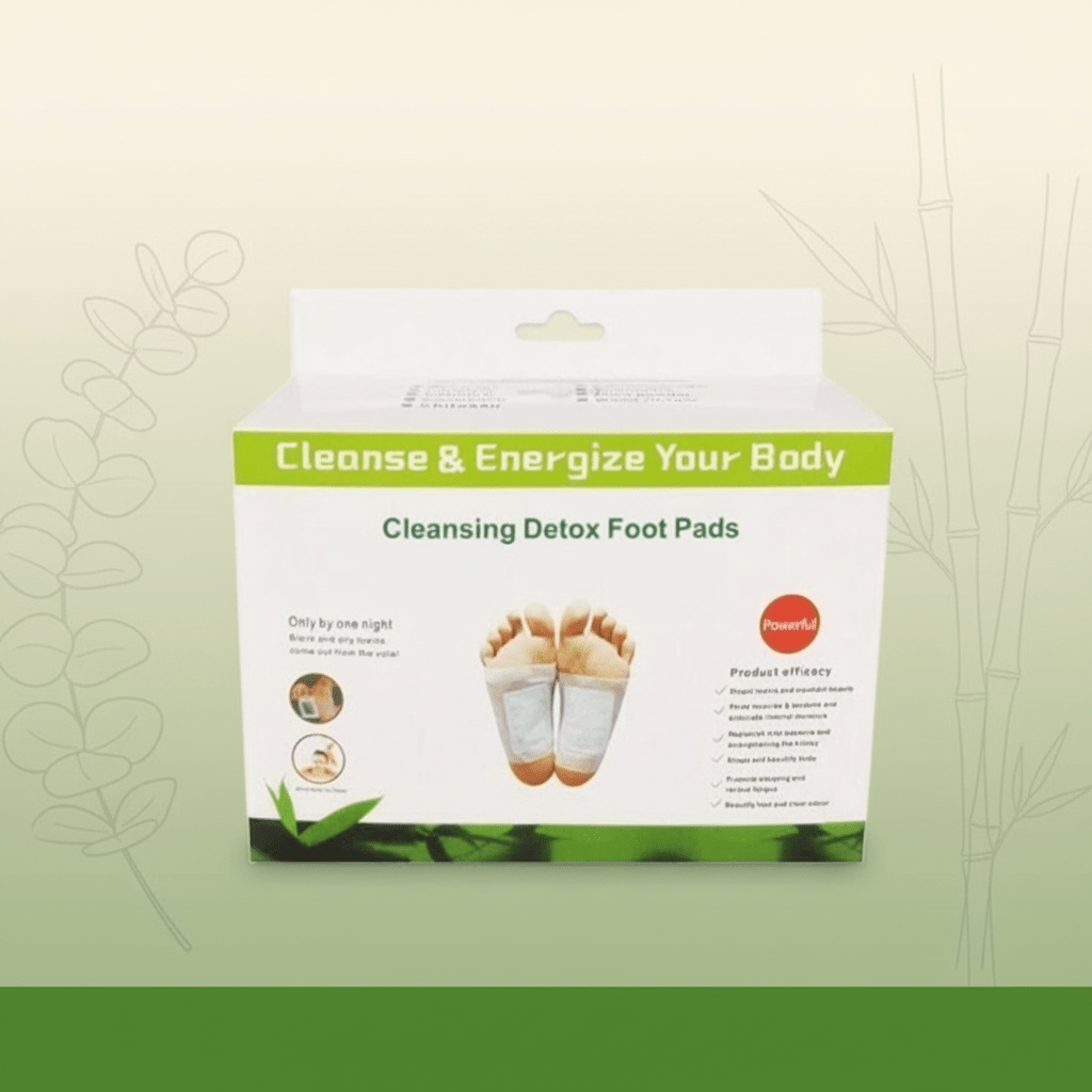 Natural Detox Foot Patches For Overnight Toxin Relief - SweetyGem