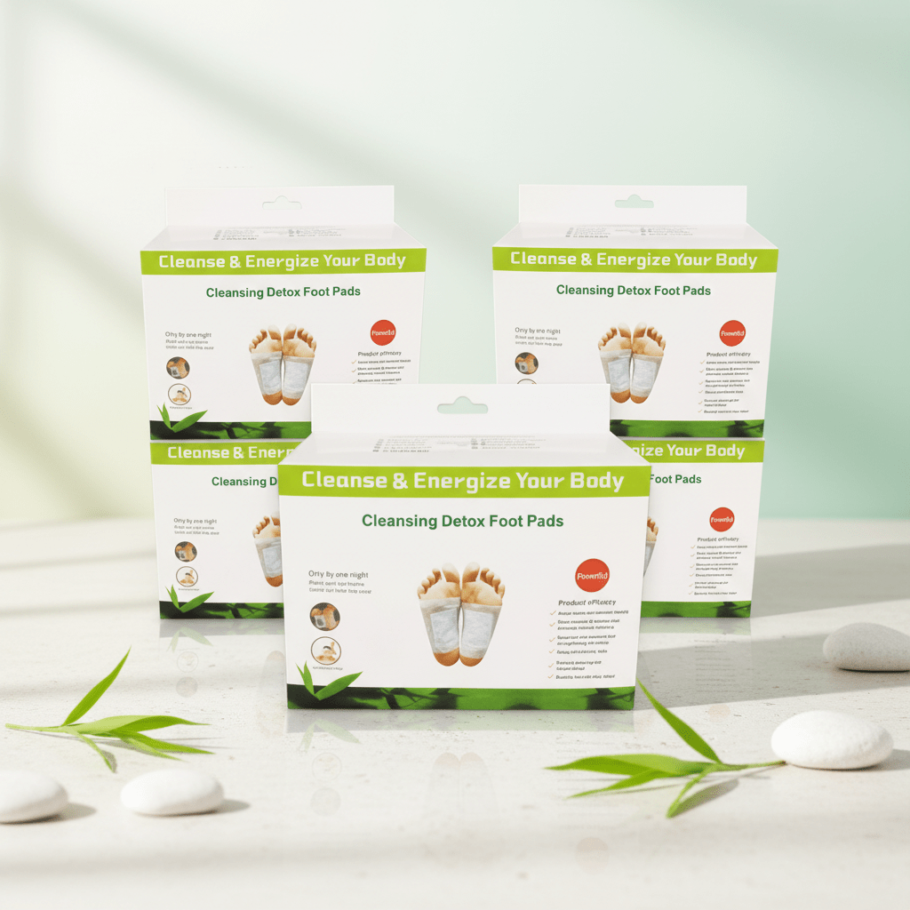 Natural Detox Foot Patches For Overnight Toxin Relief
