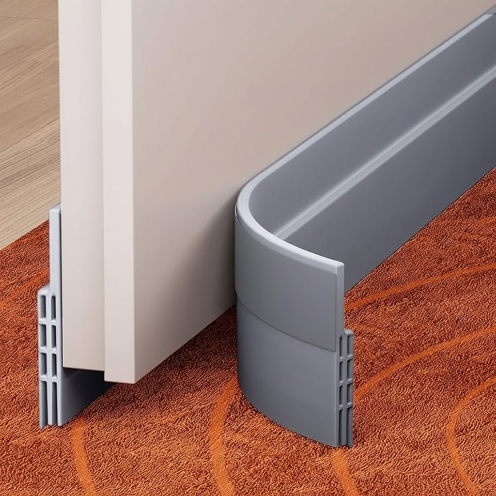 Insulated Door Seal Weatherstrip Noise Reducing Draft Blocker