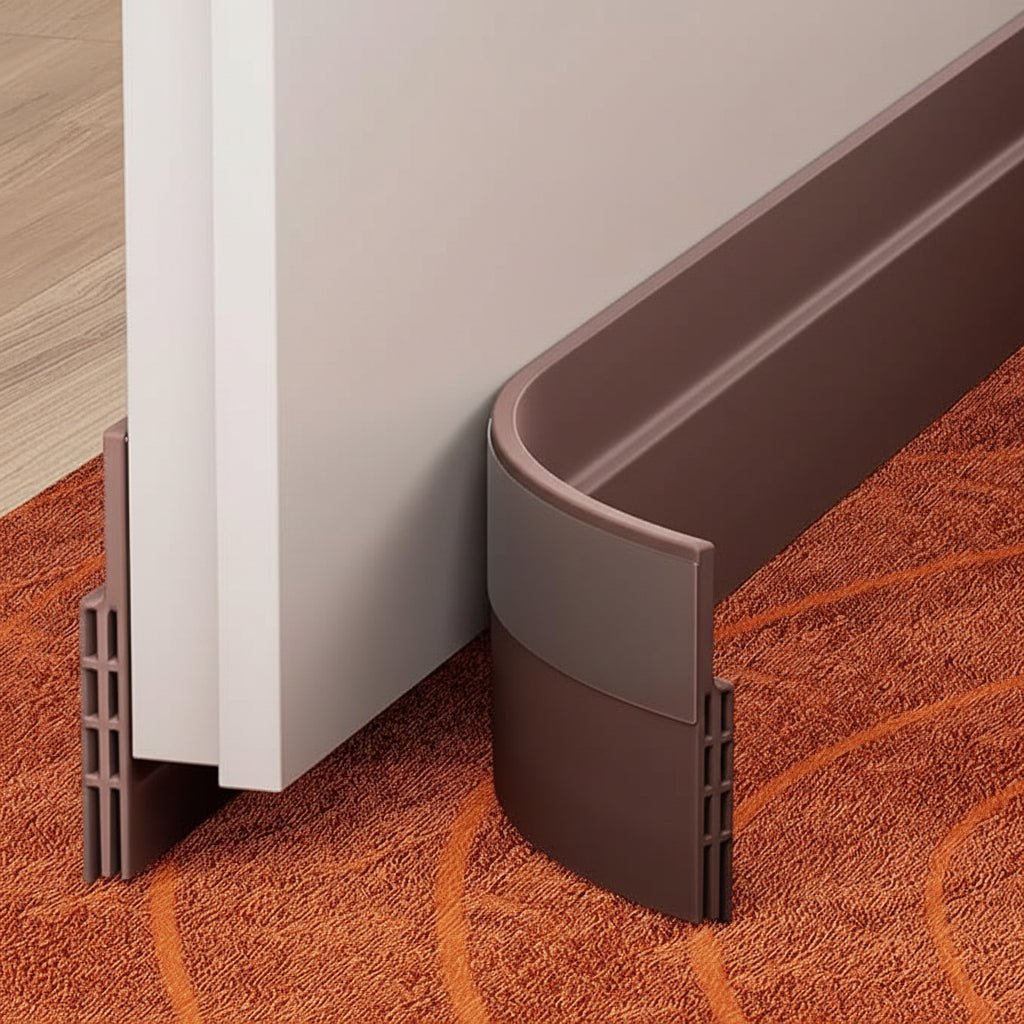 Insulated Door Seal Weatherstrip Noise Reducing Draft Blocker