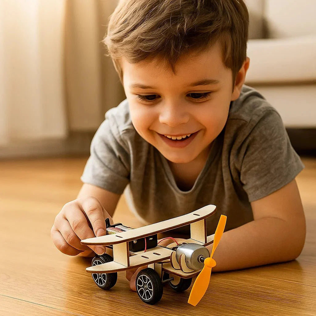 Educational Wooden Building Blocks Set For Kids Creative Fun - SweetyGem