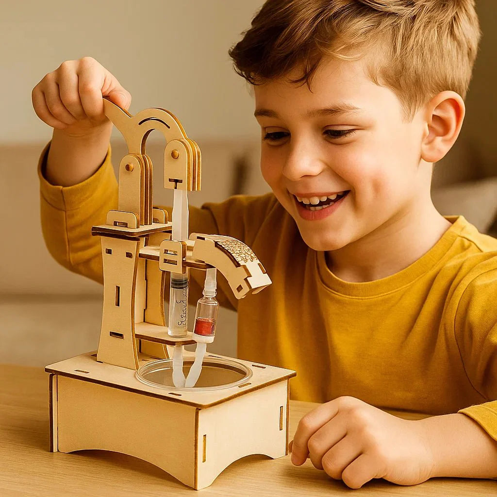 Educational Wooden Building Blocks Set For Kids Creative Fun