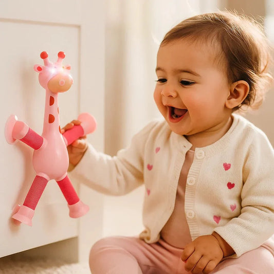Soft Baby Teething Giraffe Toy Set - SweetyGem