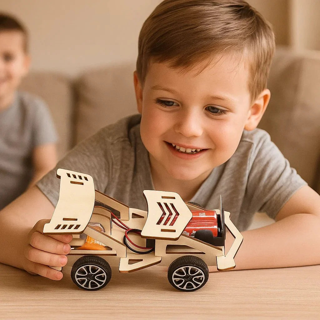 Educational Wooden Building Blocks Set For Kids Creative Fun