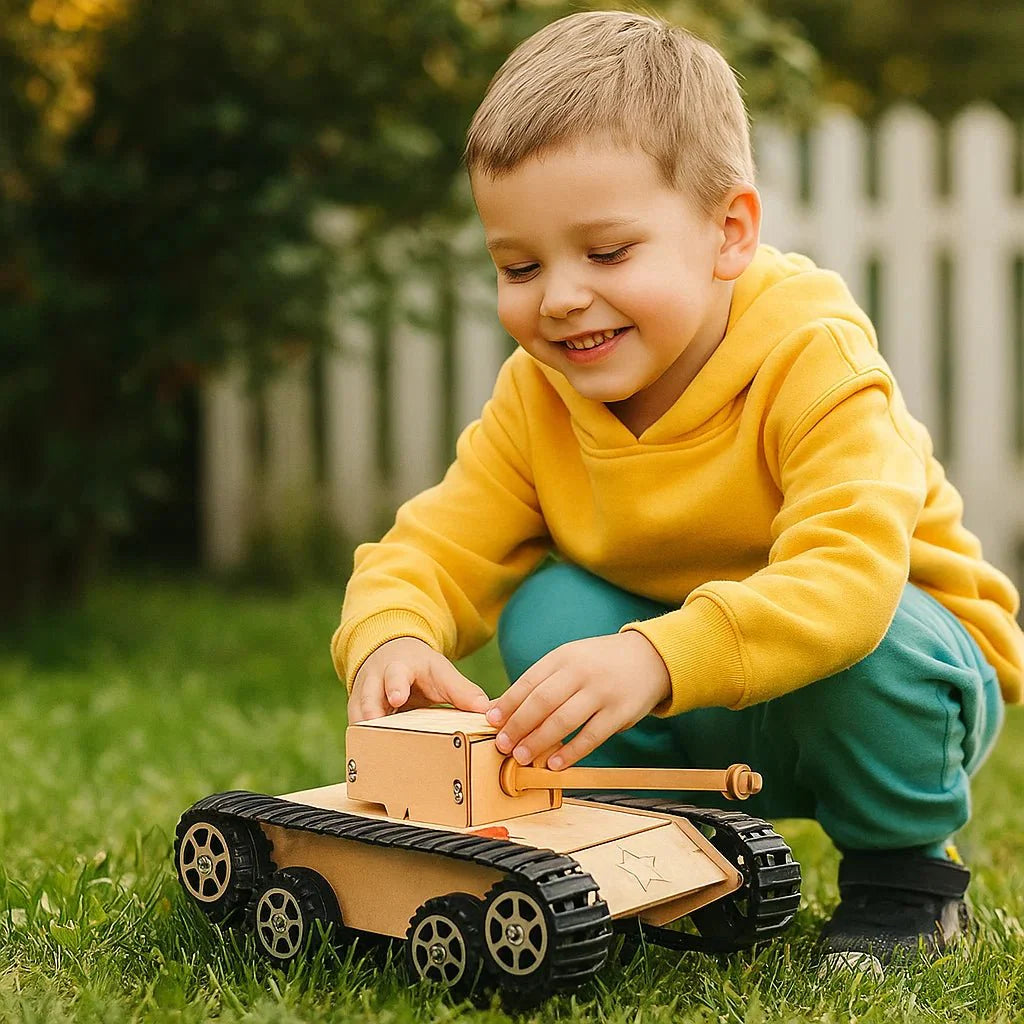 Educational Wooden Building Blocks Set For Kids Creative Fun