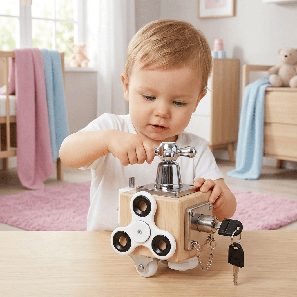 Learning Play Cube Toy for Kids Development Fun - SweetyGem