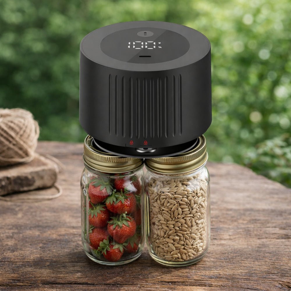 Easy Vacuum Sealer Kit for Regular Mouth Jars - SweetyGem
