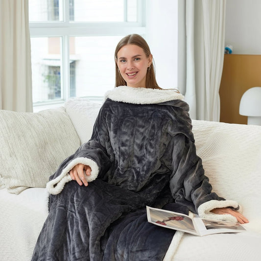 Cozy Electric Throw Blanket for Adults Soft Fleece - SweetyGem