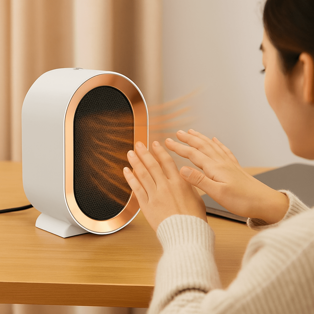 Small Portable Electric Heater Energy Saving Warmth