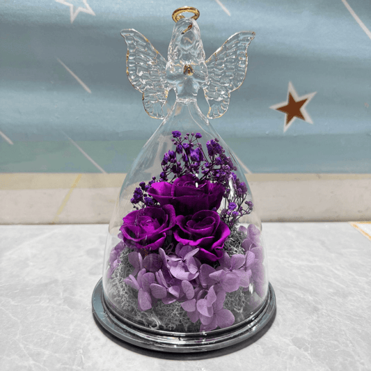 Beautiful Long Lasting Rose LED Table Lamp - SweetyGem