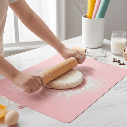 Big Non Stick Silicone Pastry Mat for Kitchen Baking