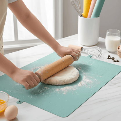 Big Non Stick Silicone Pastry Mat for Kitchen Baking