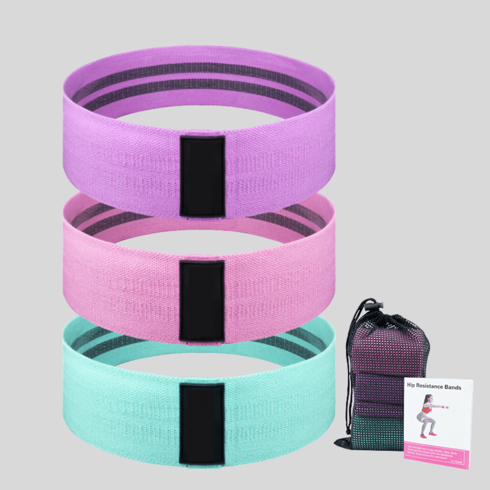 Portable Fitness Resistance Bands Set with Carry Case