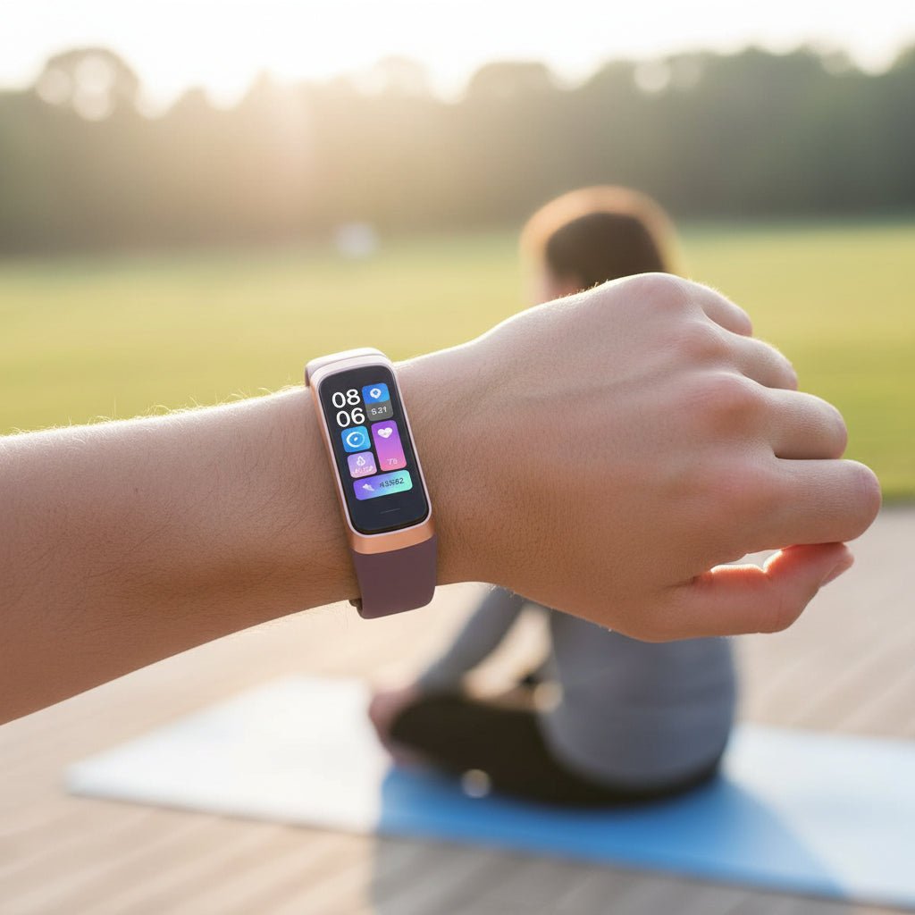 Stylish Fitness Tracker Smartwatch with Touch Screen