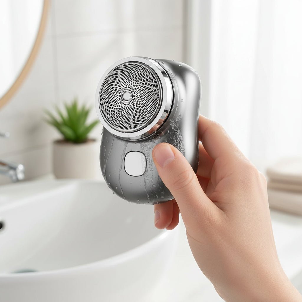 Portable Waterproof Travel Electric Shaver for Men