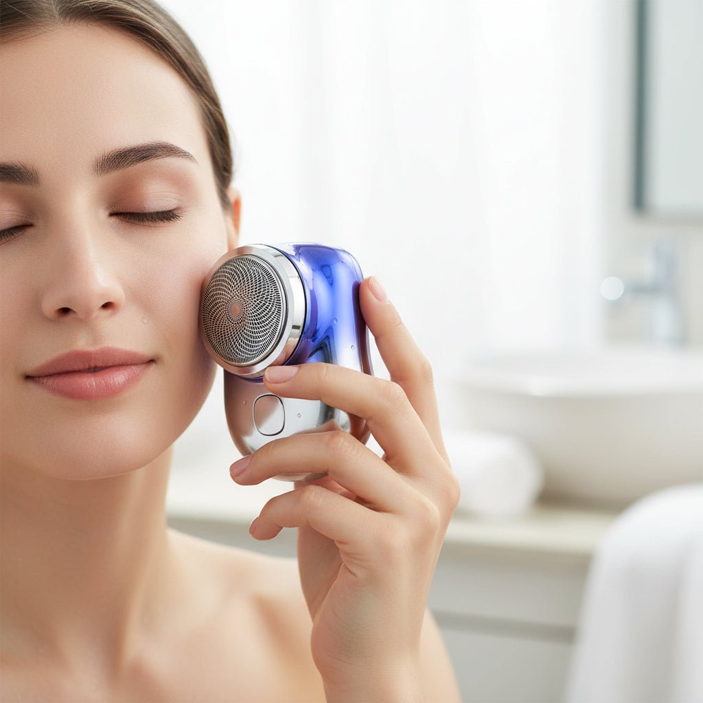 Portable Waterproof Travel Electric Shaver for Men