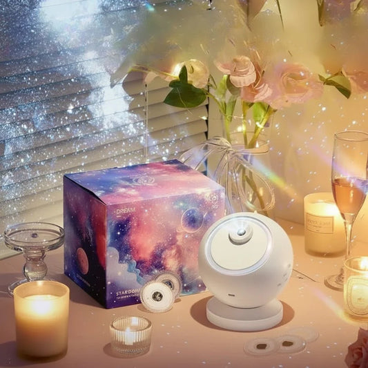 Portable Star Projector Speaker with White Noise - SweetyGem