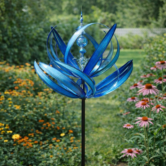 Colorful Garden Wind Catcher Outdoor Decor Statue - SweetyGem
