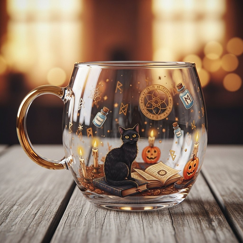 Seasonal Red Holiday Mug for Hot Chocolate Coffee