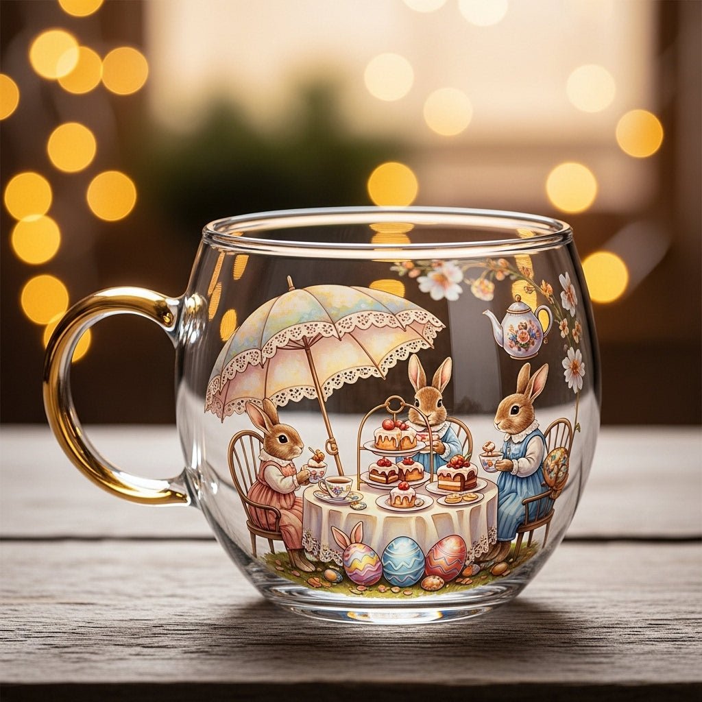 Seasonal Red Holiday Mug for Hot Chocolate Coffee