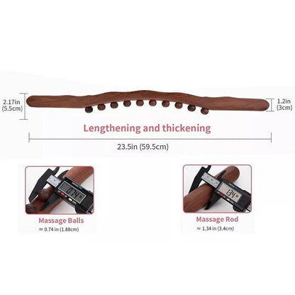 Wooden Gua Sha Massage Roller