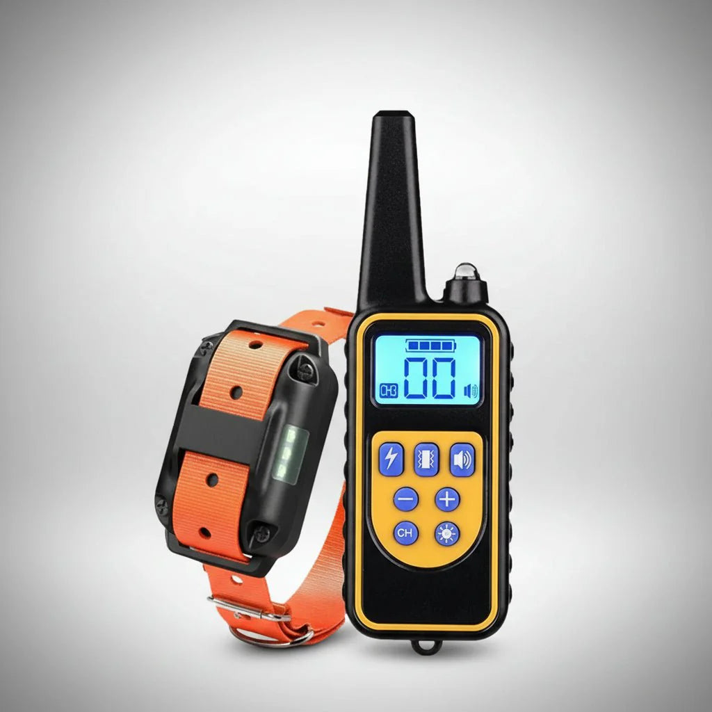 Waterproof Rechargeable Dog Shock Collar Remote Trainer