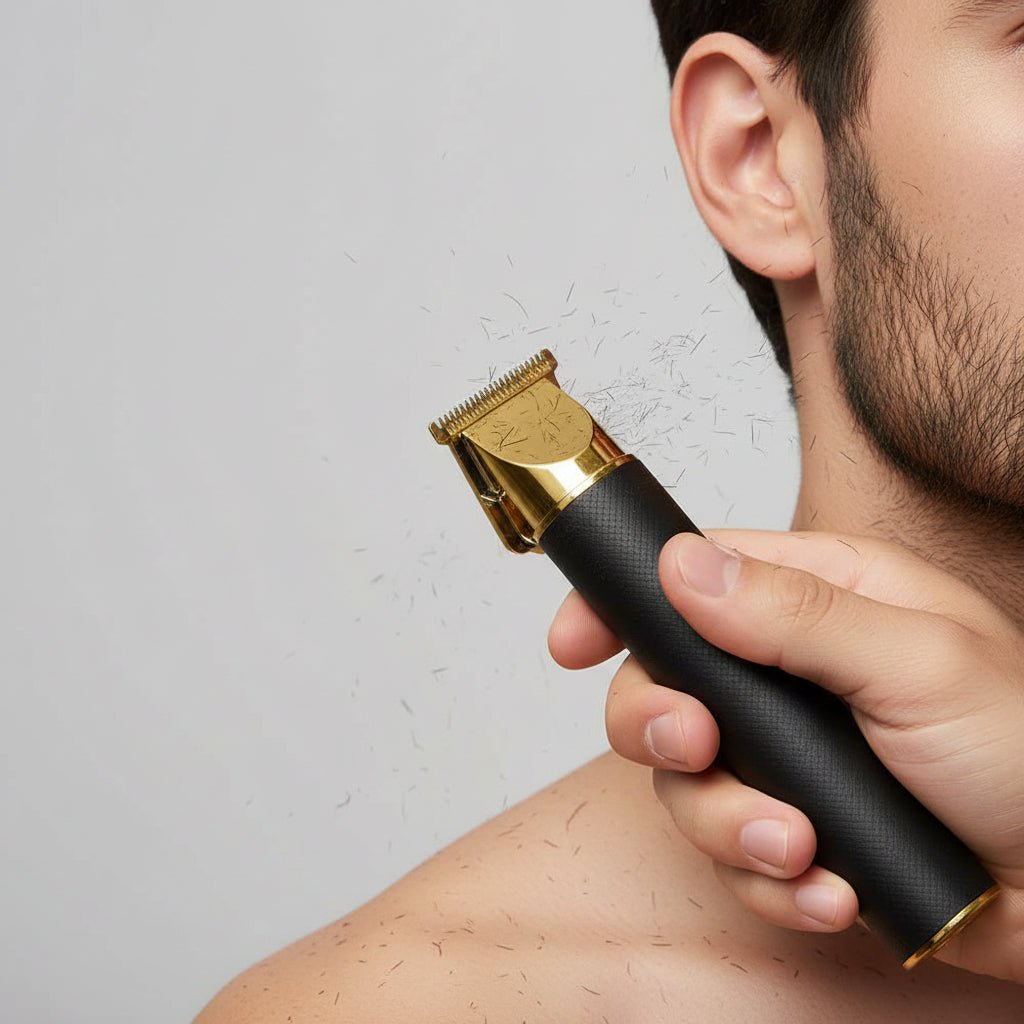 Rechargeable Hair Clipper Men's Grooming Kit