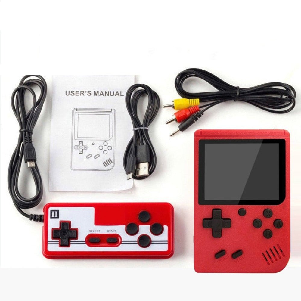 Compact Retro Gaming System 400 Classic Games