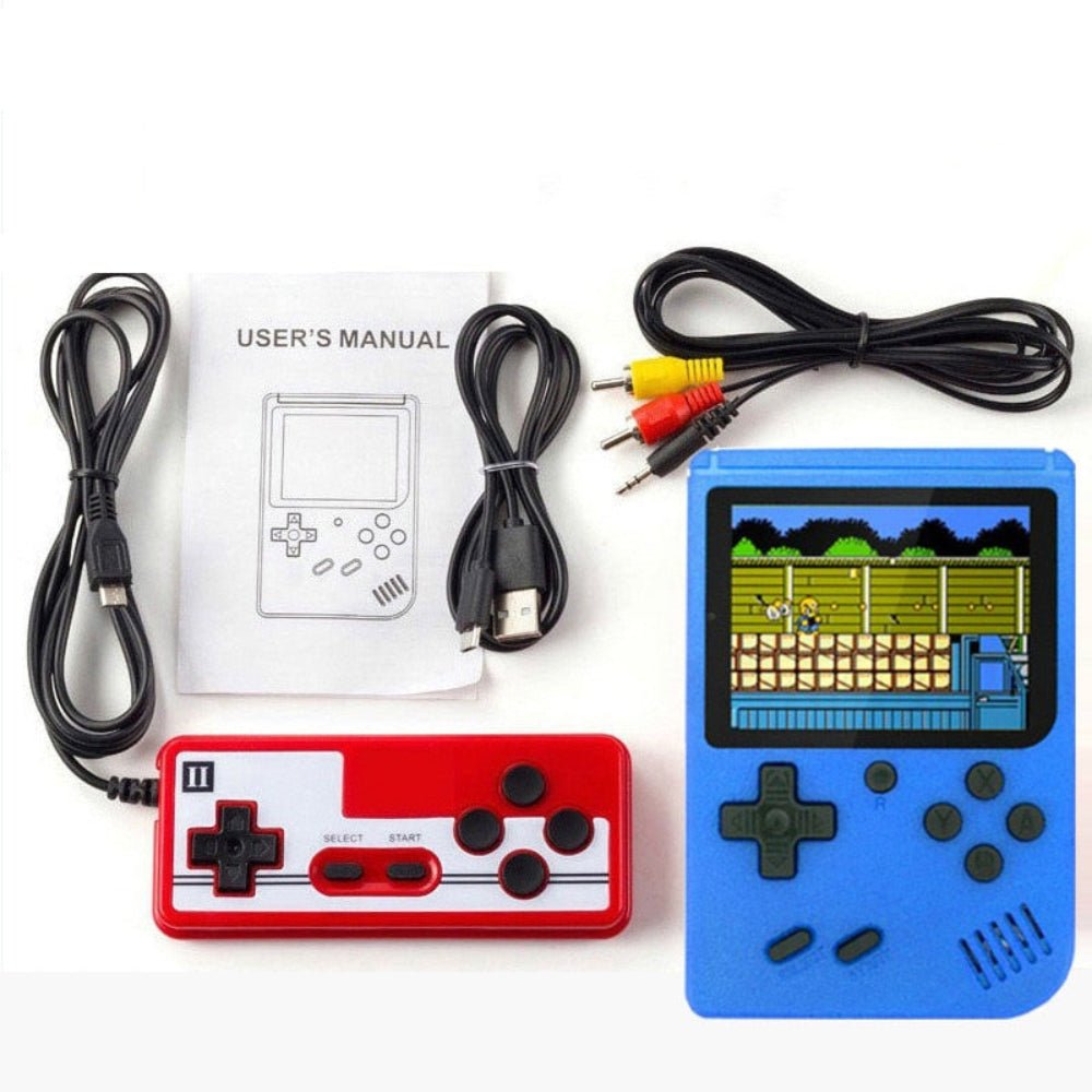 Compact Retro Gaming System 400 Classic Games
