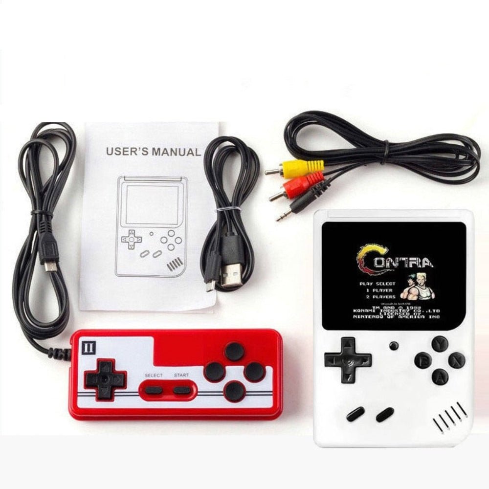 Compact Retro Gaming System 400 Classic Games