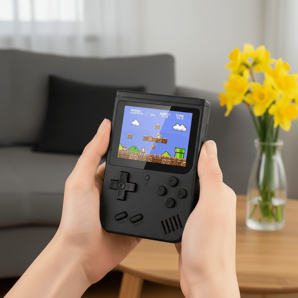 Compact Retro Gaming System 400 Classic Games