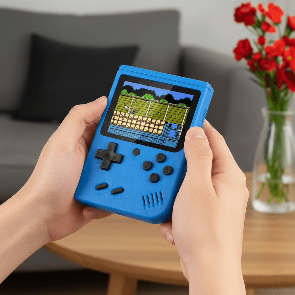 Compact Retro Gaming System 400 Classic Games