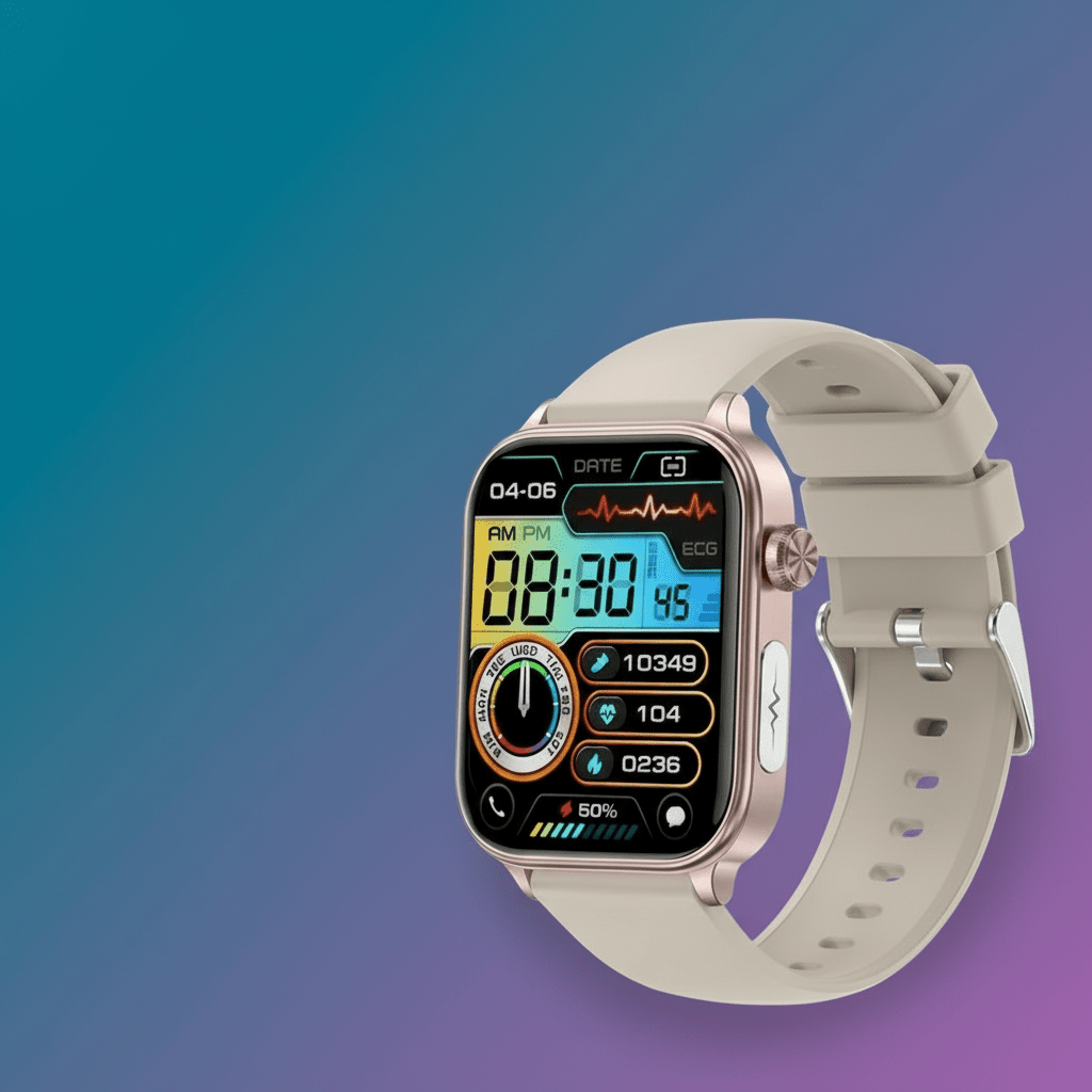 Advanced Fitness Tracker Watch with SOS and Blood Oxygen