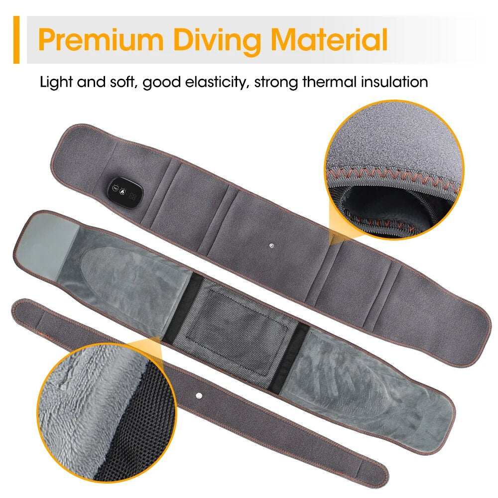 Heated Belt for Back Pain-Red Light Therapy Belt