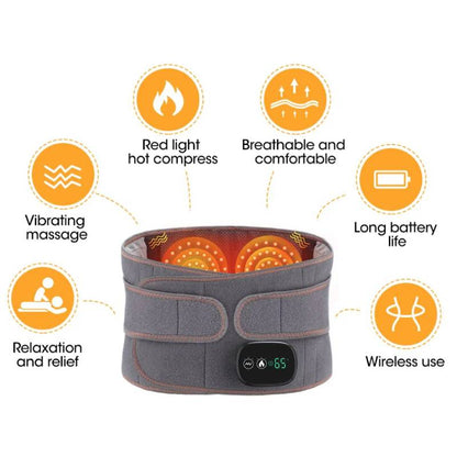 Heated Belt for Back Pain-Red Light Therapy Belt