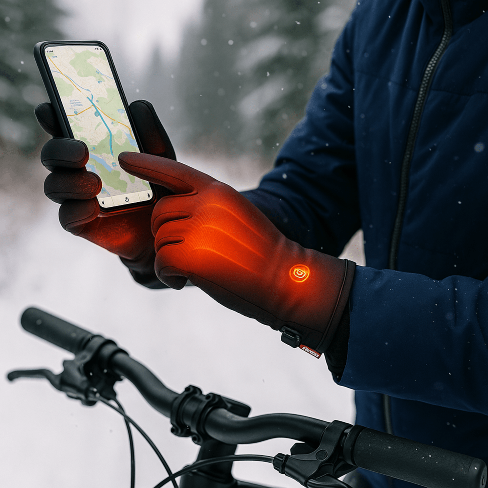 Warm Waterproof Skiing Gloves for Men Women - SweetyGem