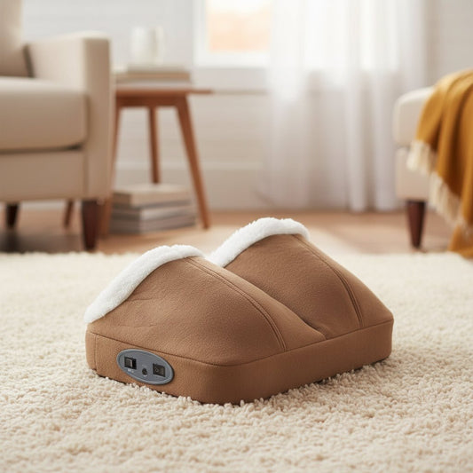 Warm Foot Massager with Soft Fleece Pockets - SweetyGem