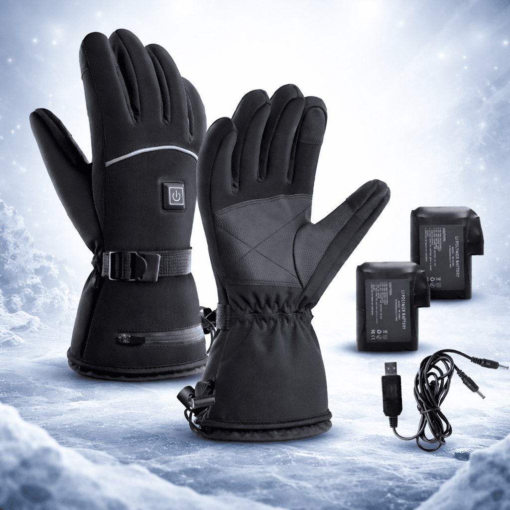 Warm Waterproof Insulated Ski Gloves for Men