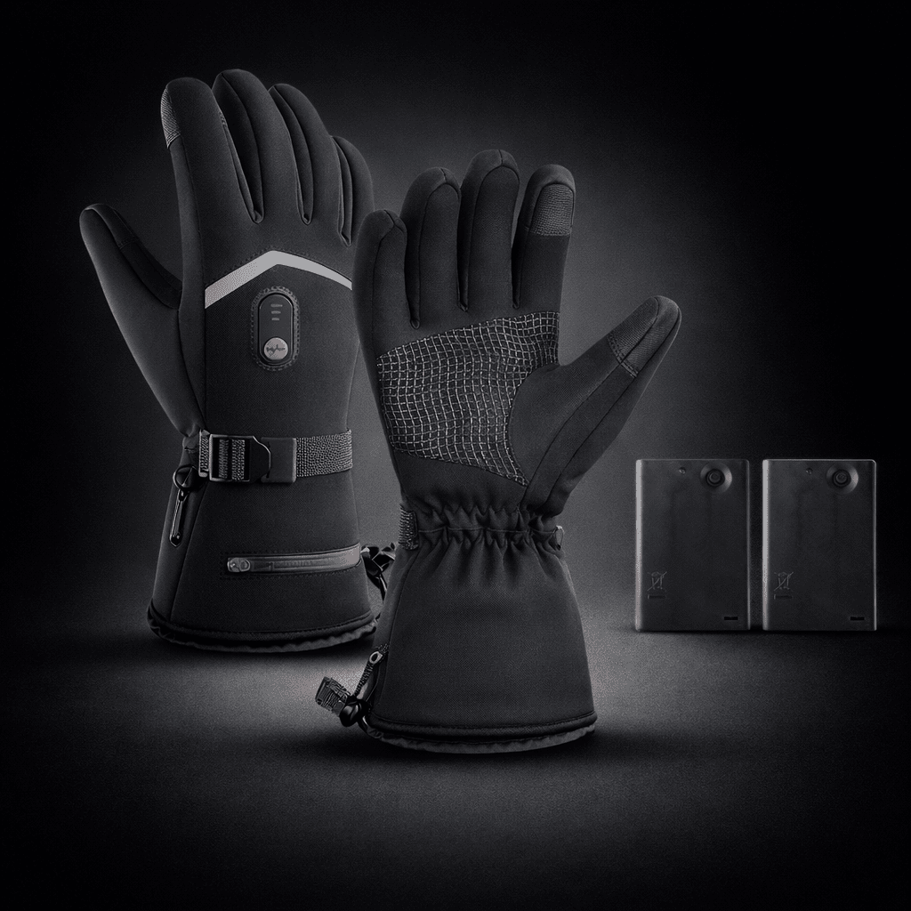 Warm Waterproof Insulated Ski Gloves for Men