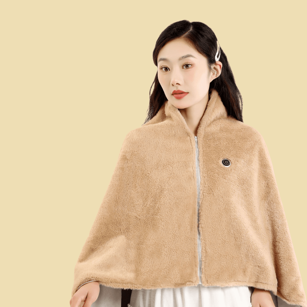 Cozy Electric Heated Wrap for Indoor and Outdoor