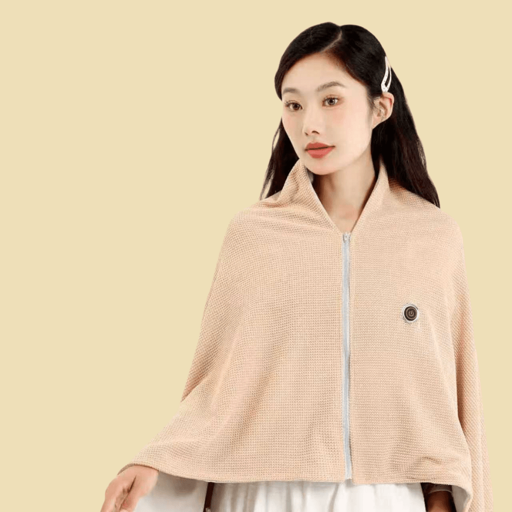 Cozy Electric Heated Wrap for Indoor and Outdoor