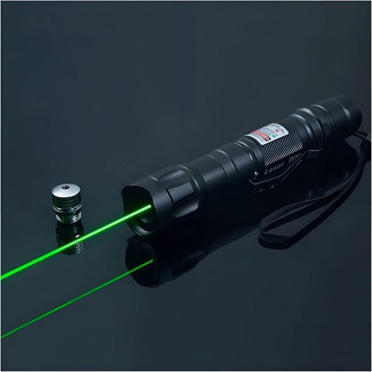 Bright Green Laser Pointer Rechargeable Long Distance Tool - SweetyGem