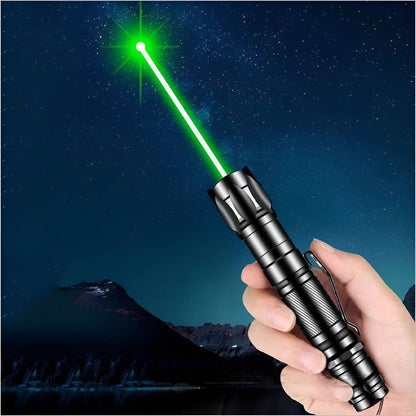 Bright Green Laser Pointer Rechargeable Long Distance Tool