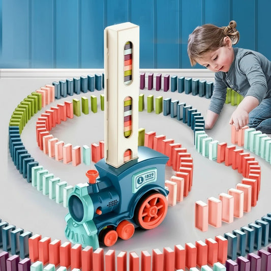 Colorful Musical Train Toy Set with Flashing Lights - SweetyGem