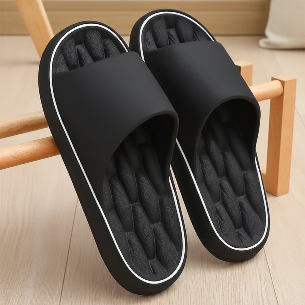 Comfortable Mens Slides Soft Insole Slip On Sandals - SweetyGem