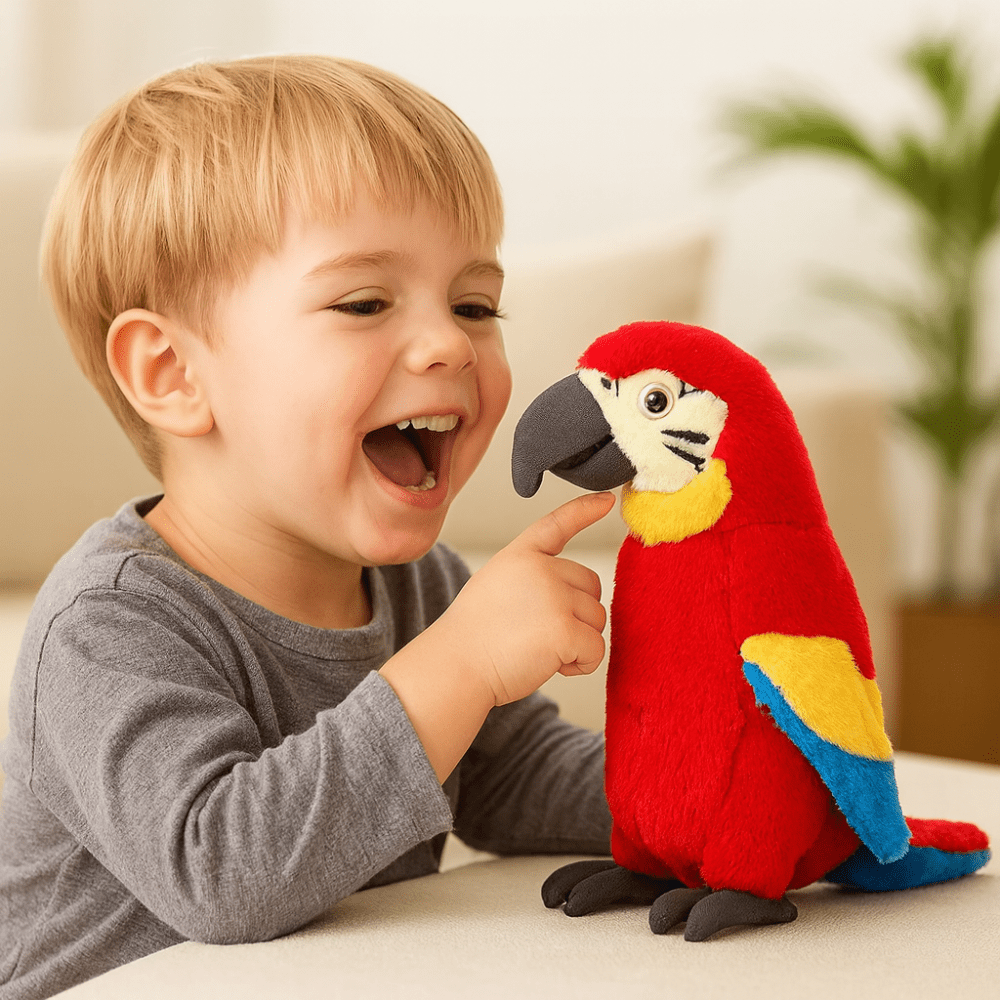 Fun Talking Bird Soft Toy for Children - SweetyGem